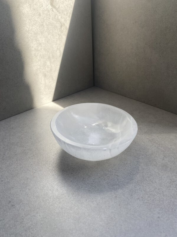 Selenit Schale Mittel